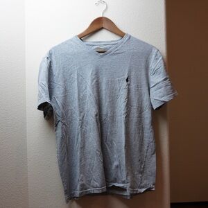 Grey and Black Polo Tee